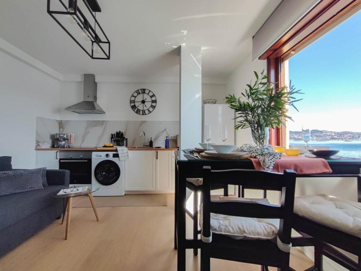 Apartmán Mirador Do Mar, Encima De La Playa Moaña Exteriér fotografie