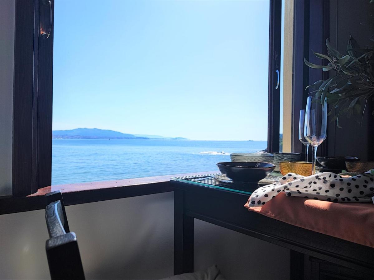 Apartmán Mirador Do Mar, Encima De La Playa Moaña Exteriér fotografie