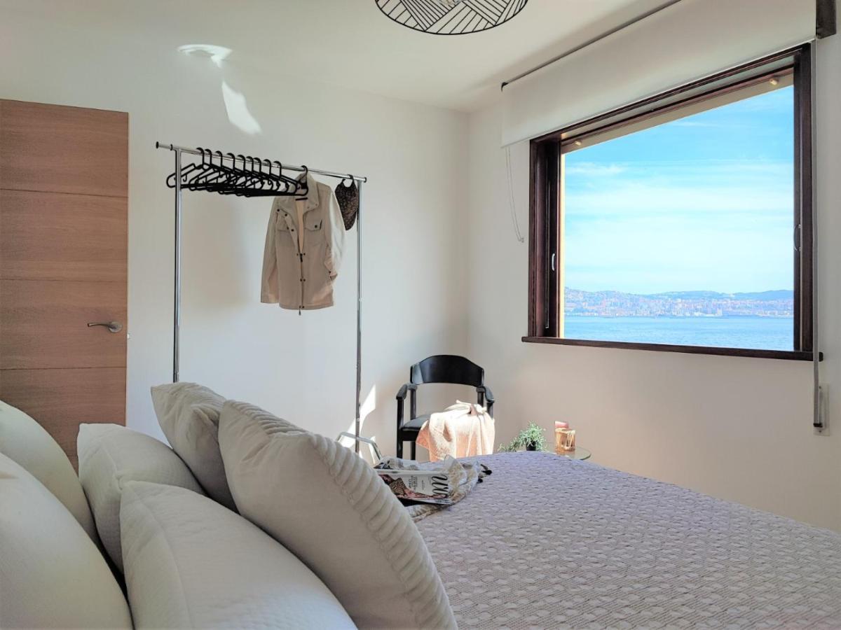 Apartmán Mirador Do Mar, Encima De La Playa Moaña Exteriér fotografie